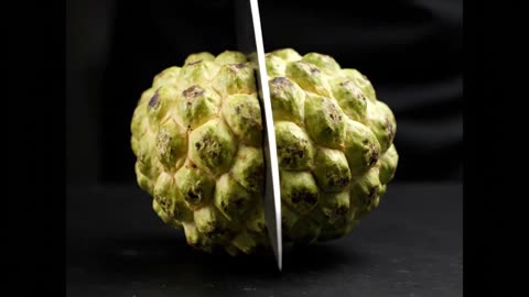 This Fruit Bleeds Cream… 🤯 | Atemoya ASMR Cut