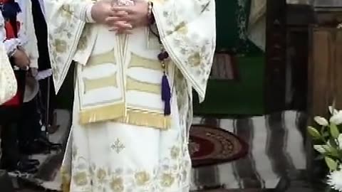 Ereticu Ecumenist Iustin Hulitor,Schismatic,Apostat,Antihrist,Batjocoritor al Semnului Sv.Cruci 2021