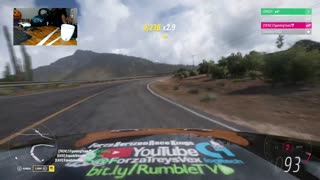 STREET RACING WITH @ForzaTreysVex - steering wheel gameplay