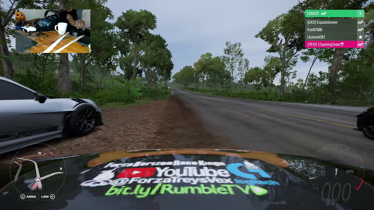 STREET RACING WITH @ForzaTreysVex - steering wheel gameplay