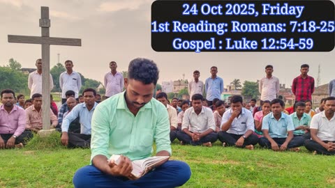 Catholic Daily Gospel and Reading in Hindi 24 October 2025 | Today's Bible Verse | Aaj ka Susamachar