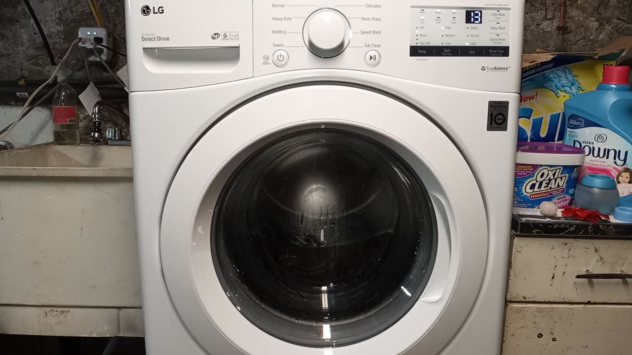 Speed Wash Cycle - Default Setting-Date: 12/25/2020 Christmas Day