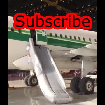 Funny Escape Slide Sounds #Aviation #Flying #AeroArduino