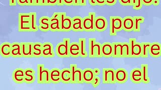 “El sábado fue hecho para el bien del hombre” macros 2-27 #shortvideo #shorts #youtubeshorts #ytshor