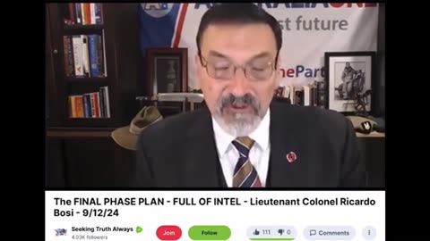 Col Bosi from 9/12/24 ..