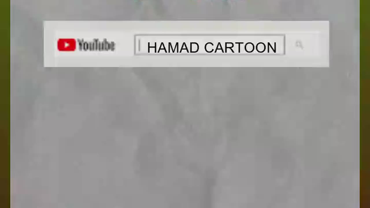 CARTOON ANIMATION – HAMAD AL GAYEB - BAHRAIN