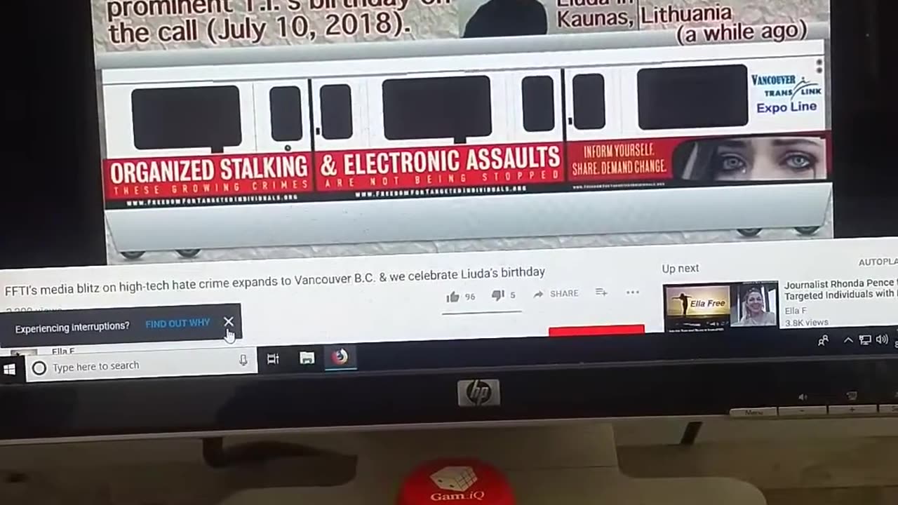 Greater Victoria British Columbia Canada, Targeted Individuals Day of worldwide protests, 8/29/2018