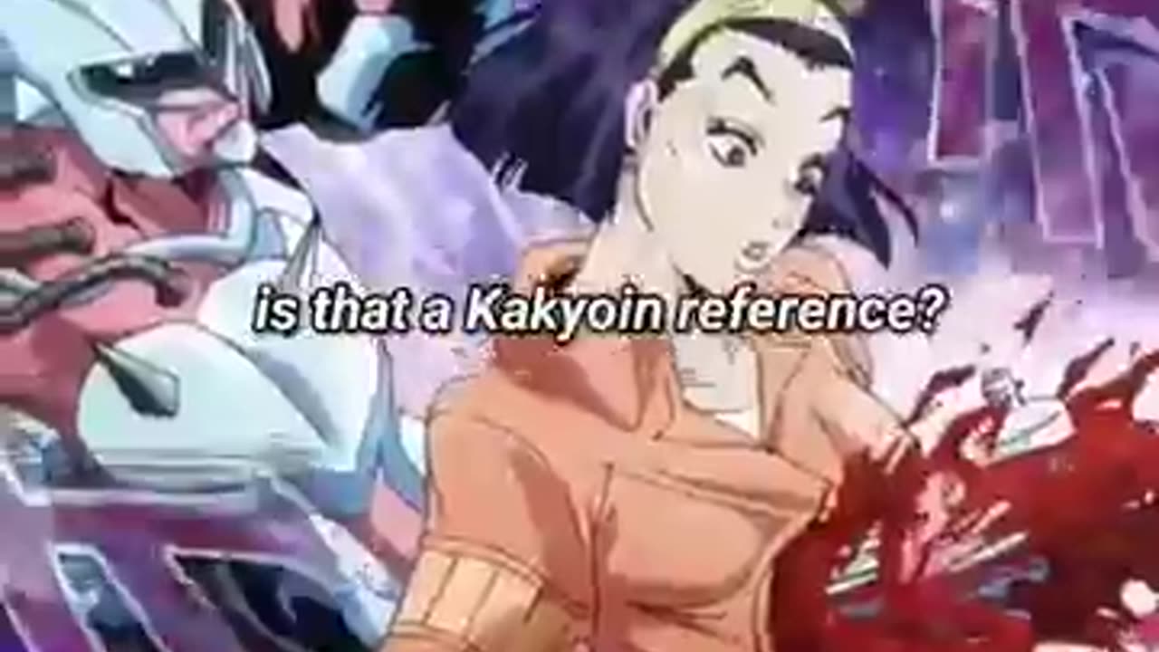 Josuke surprises Jotaro