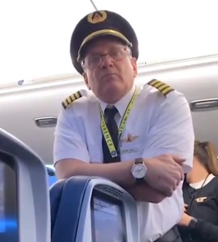 Captain Reilly Talks to "Fuck Hat" Lady