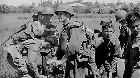 11TH AIRBORNE DIV O... - 11TH AIRBORNE DIV OPERATION ON APARRI, LUZON, PHILIPPINE ISL - 111-adc-4869