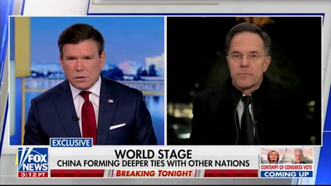 NATO Secretary General Warns China’s Investments Come With Strings