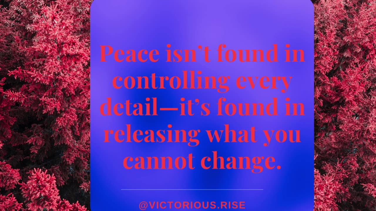 Peace Lives in Release