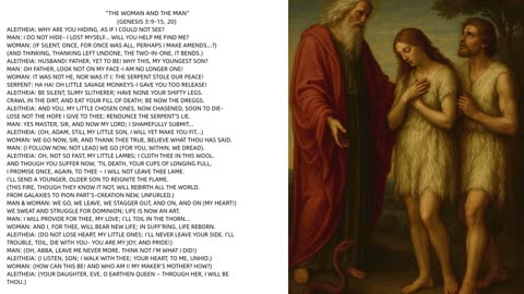 "The Woman and the Man" by John Milton Hinkle, II -- OneWarriorPoet