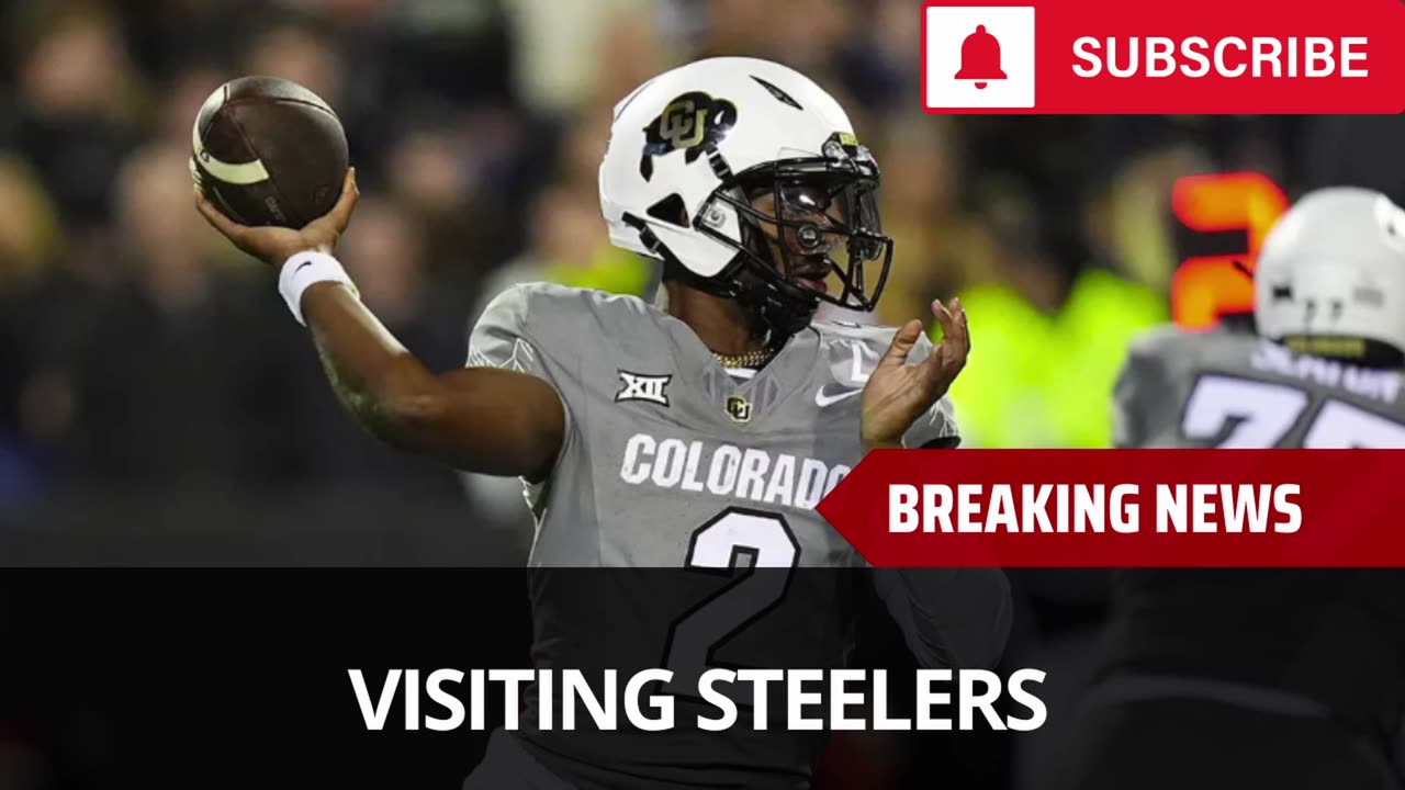 Sanders Visiting Steelers