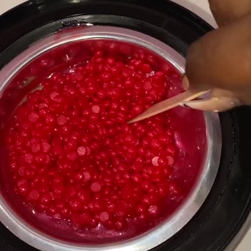 Unboxing & Melting Sexy Smooth Cherry Desire Hard Wax | First Impressions by @amaniluxxe