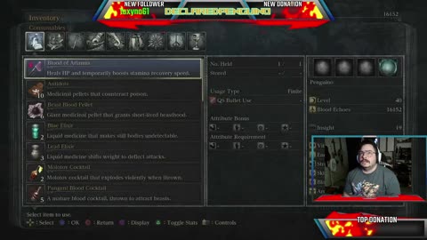 Bloodborne pt.3 in the Cathedral Ward Defeating Vicar Amelia and The Witch of Hemwick