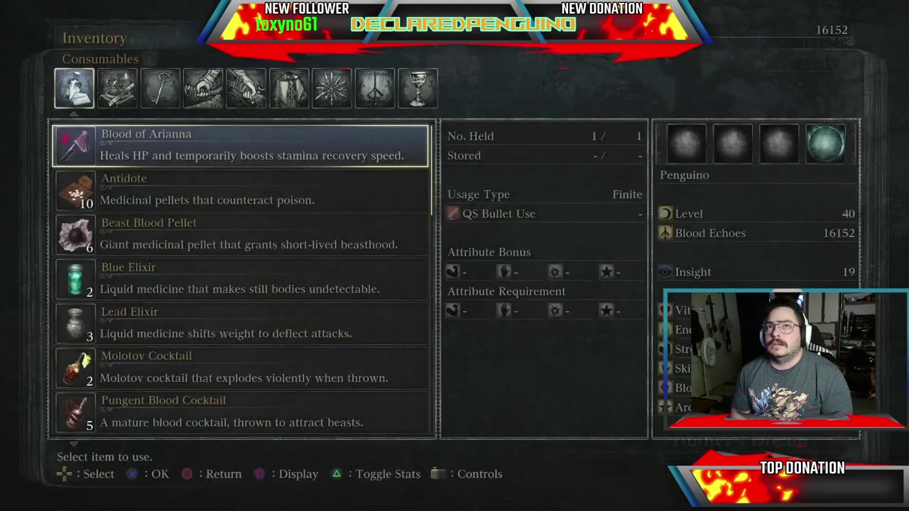 Bloodborne pt.3 in the Cathedral Ward Defeating Vicar Amelia and The Witch of Hemwick