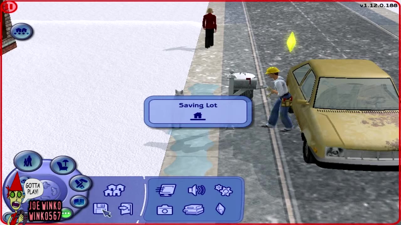 2014 12 20 - Sims 2 Playthrough Slag Town 1x12 Joe Winko