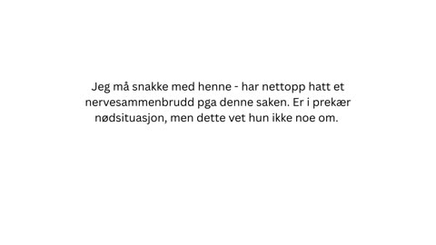 Trenger hjelp fra person som kan sende brev, eposter, og følge opp min sak i Norge - se her: