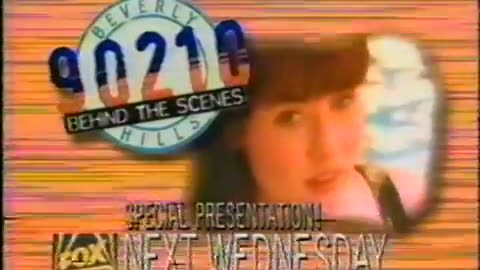 May 19, 1993 - Promo for 'Beverly Hills 90210: Behind the Scenes'