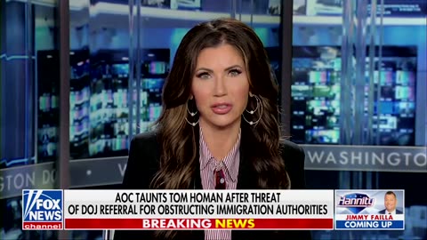 Kristi Noem Says AOC’s Latest Stunt Deserves DOJ Attention