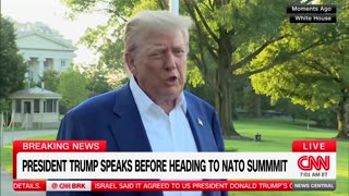 Trump Looks Straight Into CNN's Camera To Call Network 'Gutless Losers'