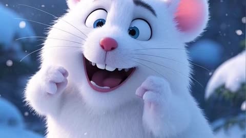 The Snow Mouse (Easy English)