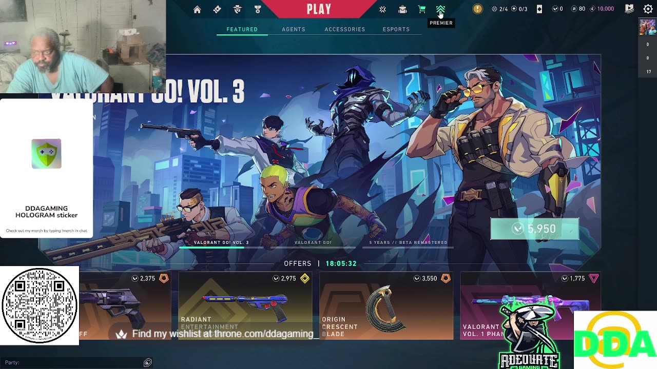 gaming night LIVE #valorant #adequategaming