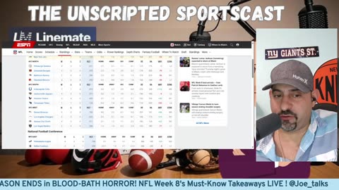 SKATEBOO's SEASON ENDS in BLOOD-BATH HORROR! NFL Week 8's Must-Know Takeaways LIVE