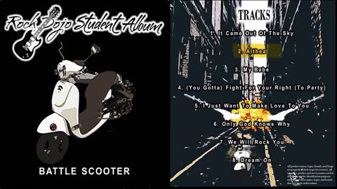 Rock Dojo Student Album #39 "Battle Scooter": Althea (Grateful Dead Cover) Track 2
