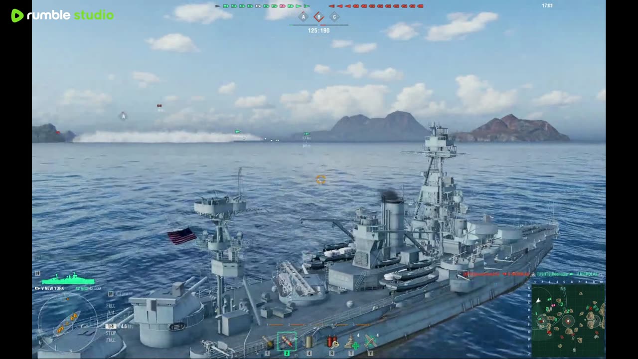 playing warships boom boom