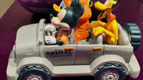 Disney Parks Mickey Mouse Safari Figurine Ornament #shorts