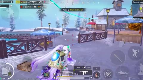 Marmoris X-suit 7 Star _ AUG Lv8 Forsaken Glace _ 1vs4 Gameplay PUBG Mobile