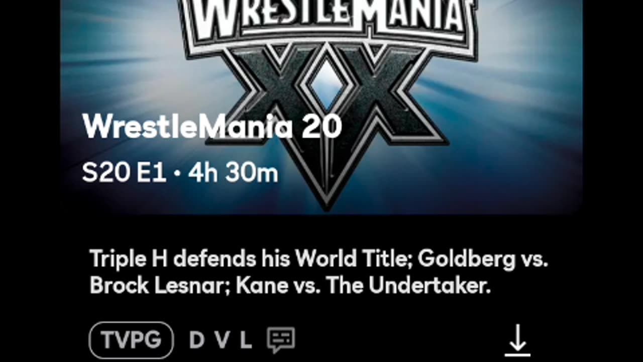 Wrestlemania 19
