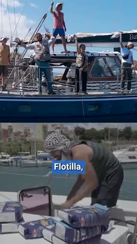 Greta Thrunberg and the Gaza Flotilla Issue Distress Signal, After Being Targeted by Greek Drone