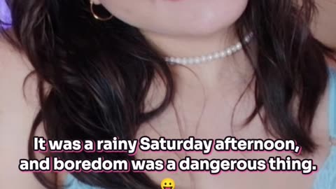 It was a rainy saturday afternoon