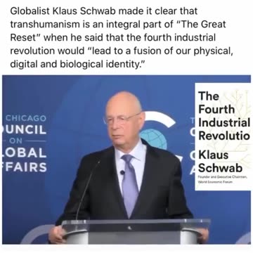Schwab’s Fourth Industrial Revolution — Merging Physical, Digital and Biological Identity