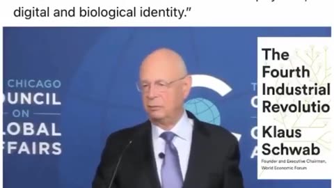 Schwab’s Fourth Industrial Revolution — Merging Physical, Digital and Biological Identity