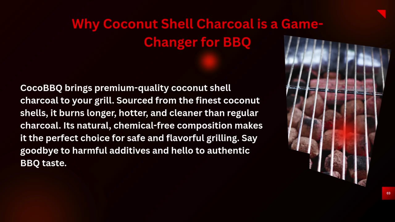 Discover Coconut Shell Charcoal for BBQ with CocoBBQ
