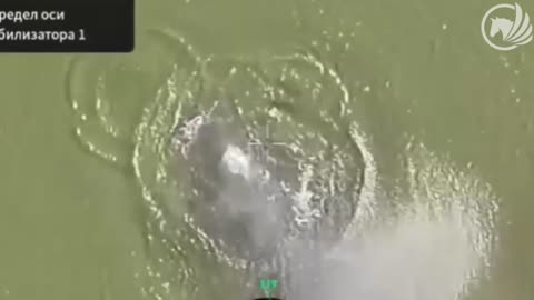 Ukrainians Open Up On Russian Trying to Cross Dnipro River