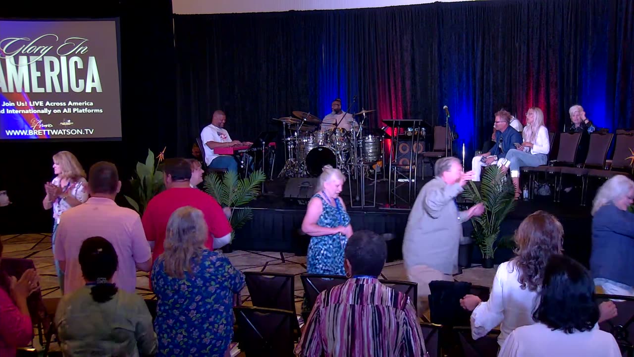 Glory In America Houston Day 2 Morning Session- Dr. Brett & Marianne Watson & "ALL THE SPEAKERS!"