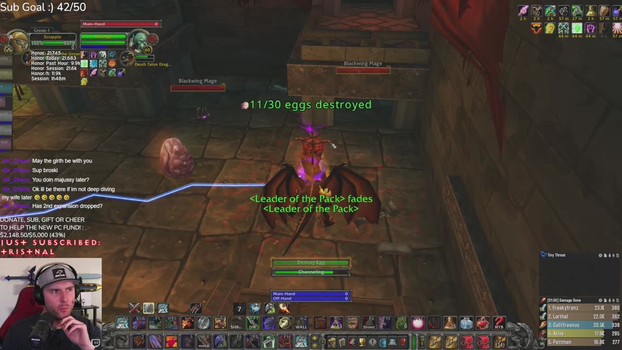 Leveling/Gearing <whatever> ->fundraising for a new streaming PC | !merch !tiktok