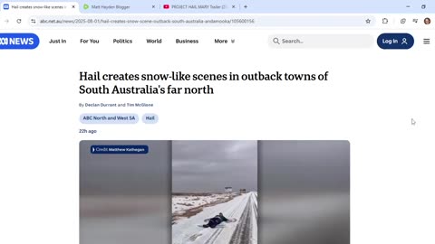 ABC hails Cabal cats in story about a fallen snow angel called Matt