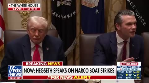 'WE'VE GOT HIS BACK'_ Hegseth, Trump sets record straight on narco boat strikes