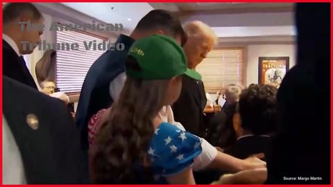"Can I Pray For You?": Iowa Man Stops President Trump In Diner In Beautiful Moment