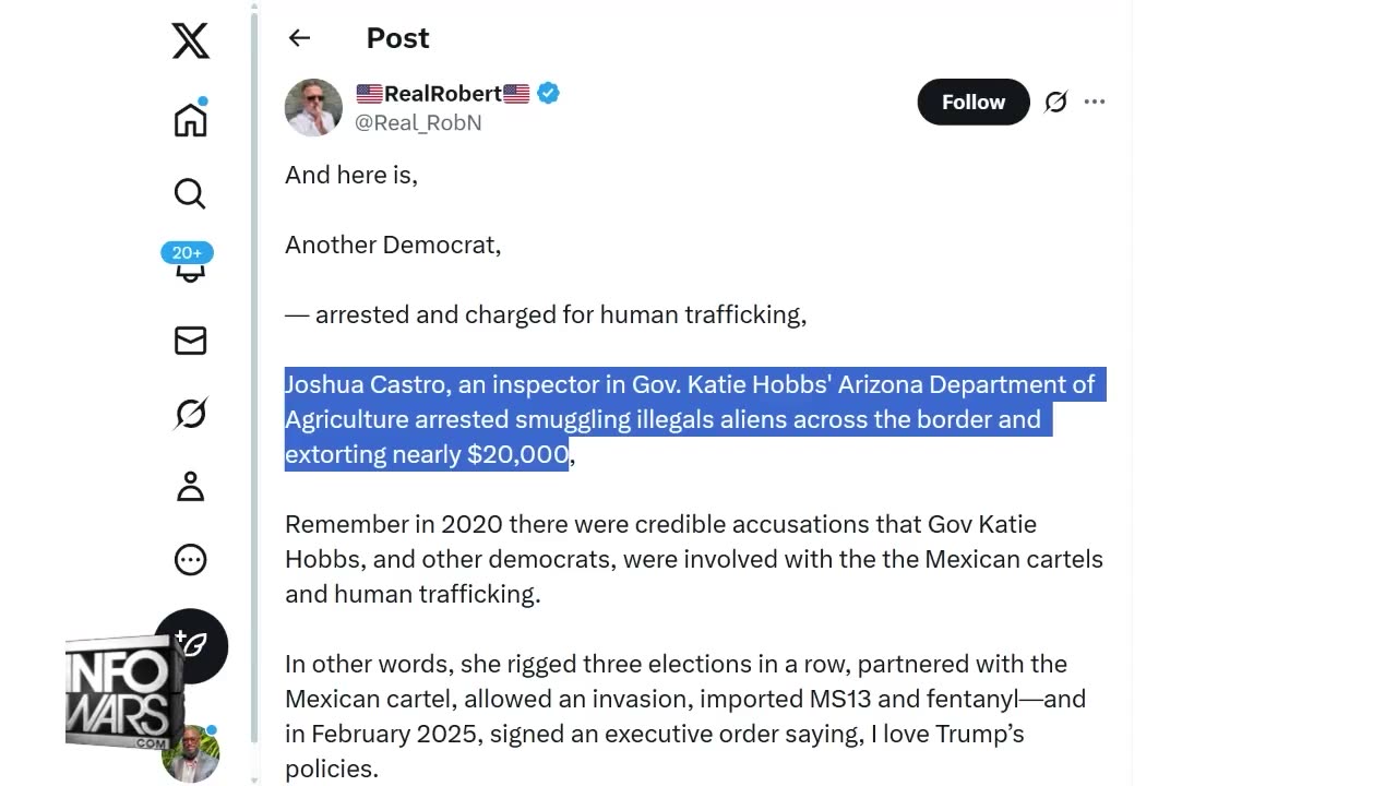 Child Sex Trafficking Sting Leads To Arrest Of Dem. Candidate Who Called For Trump’s Assassination