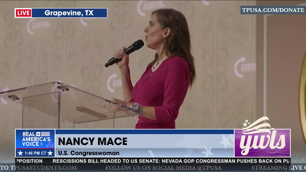 FULL U.S. CONGRESSWOMAN (SC) NANCY MACE SPEECH - YOUNG WOMENS LEADERSHIP SUMMIT