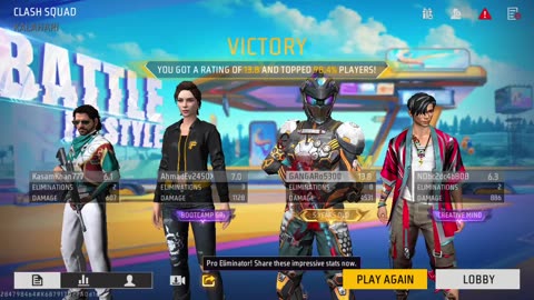 Free fire 🔥 max amazing headshot kills 😎