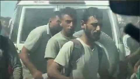 UN team arriving in Gaza filmed civilians being shot at while starving to death