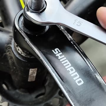 How to easily remove a bicycle crank if the threads are deformed